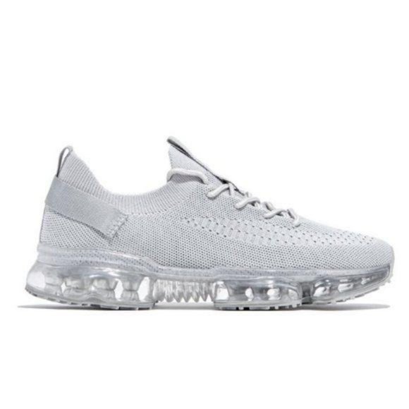 !! RESTOCKED !! Slip On Flyknit Sneakers in White - Picture 10 of 10